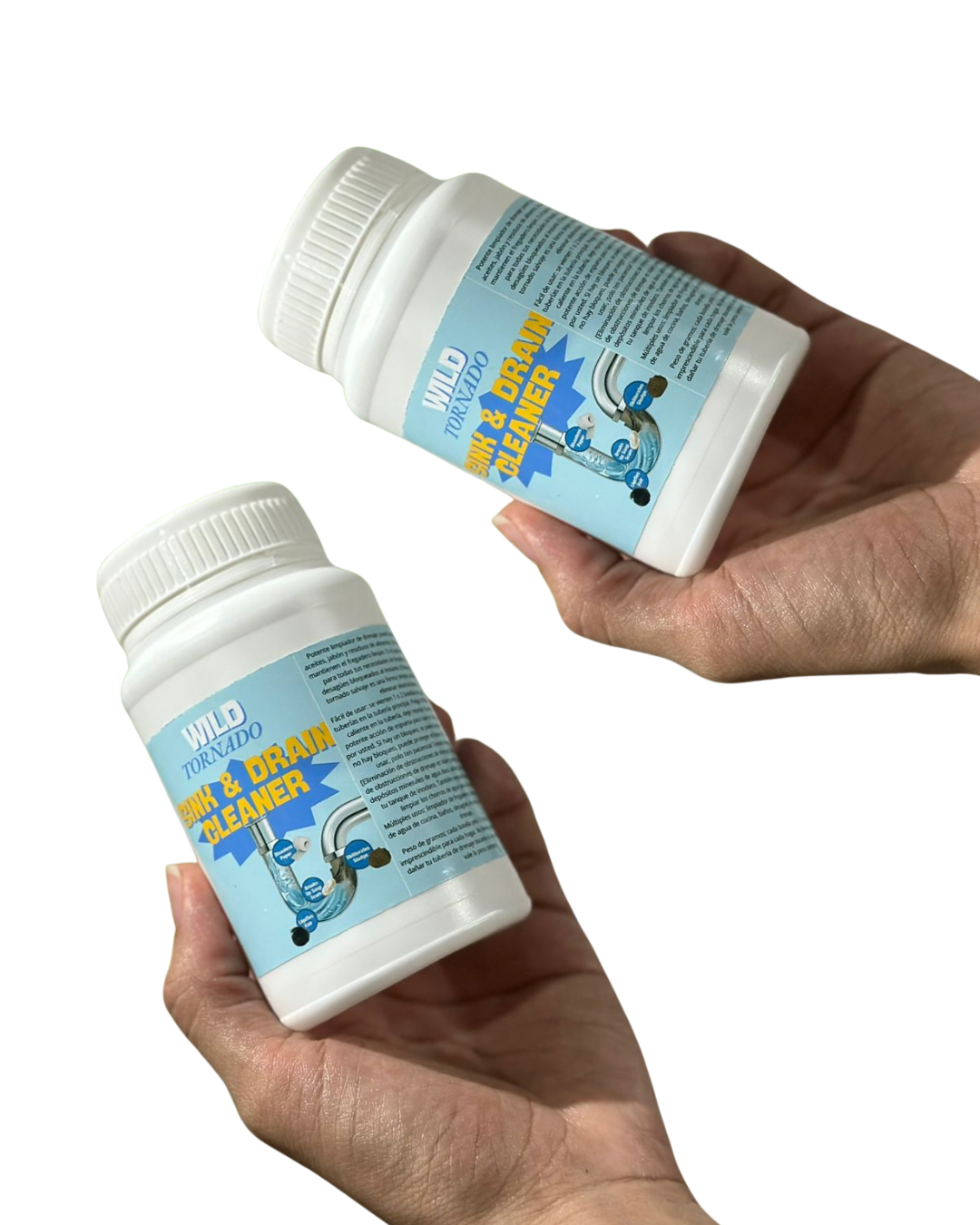 (x2) destapa canerías 250mL+250mL